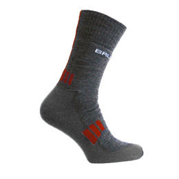 Men's Socks Trekking Light Brubeck Graphite / Red