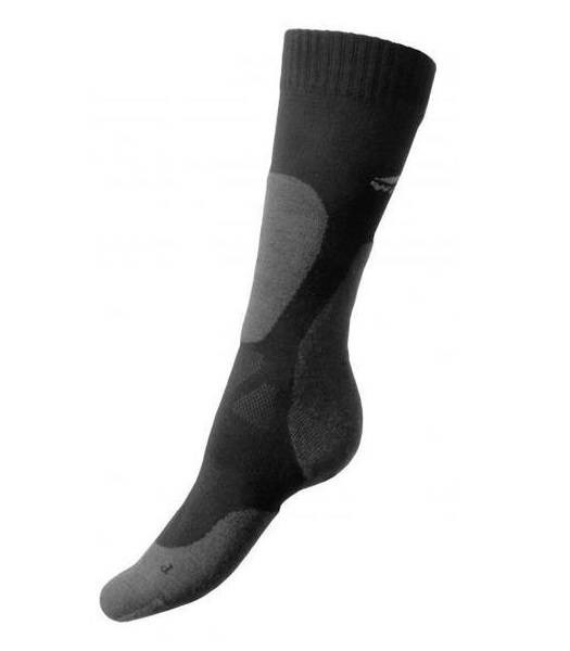 All-Year-Round Trekking Socks Coolmax Wisport Black
