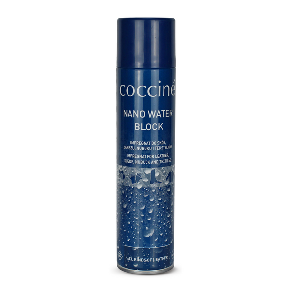 Clothing and Footwear Impregnator NANO WATER BLOCK COCCINE