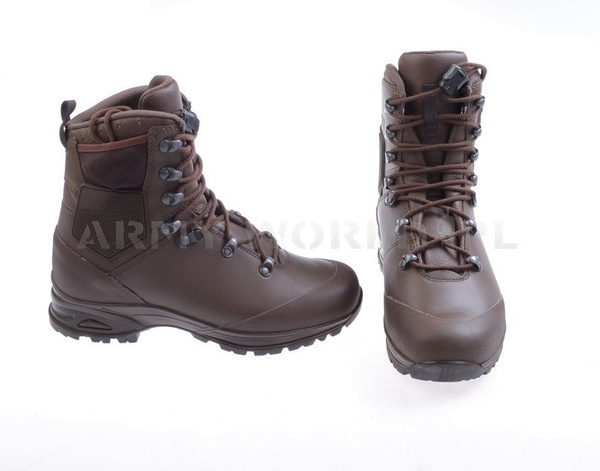 Dutch Army Military Shoes Haix Laars Gevecht Natweer Gore-Tex Brown (203319) New III Quality