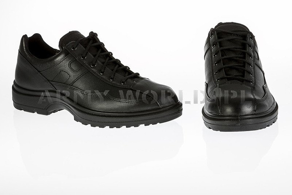 French Police Shoes LOW VERSION Haix Original Black New II Quality