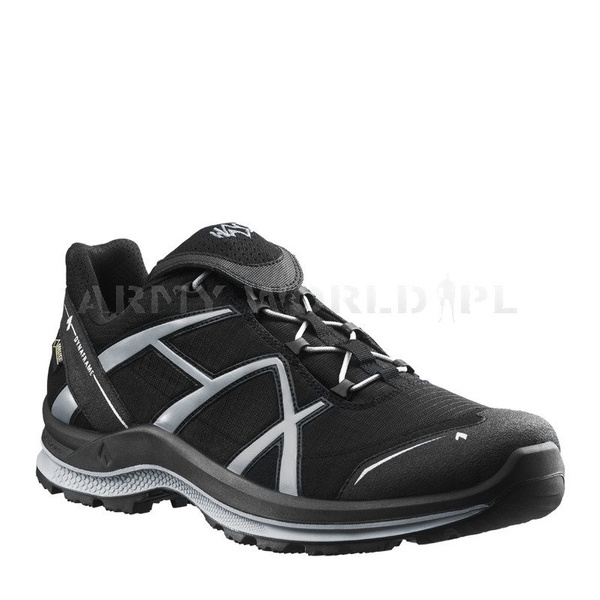 Outdoor Shoes Black Eagle Adventure 2.0 Low Haix ® Art. No. 330024 Gore-tex Black-Silver