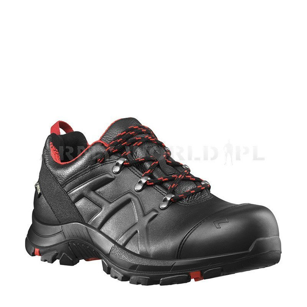 Workwear Boots Haix ® Black Eagle Safety 54 Low Gore-Tex Black / Red (610008)