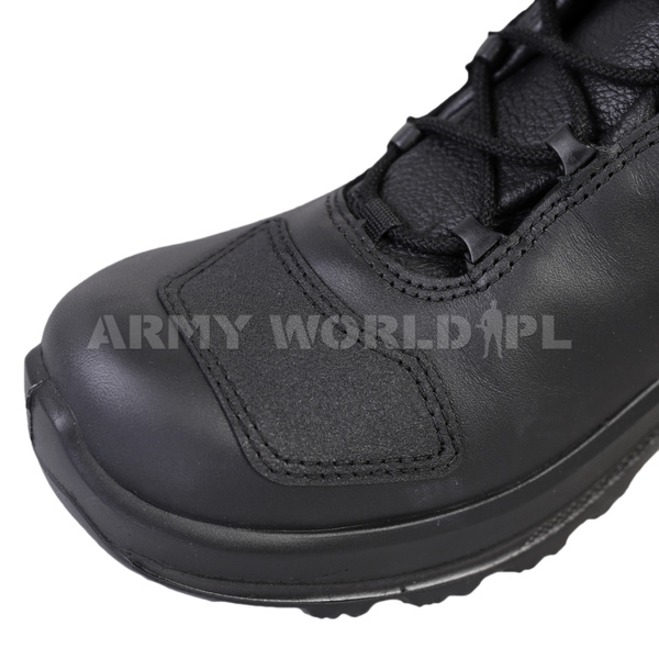 Buty Taktyczne Haix Black Eagle Moto Gore-Tex High Z Bocznym Zamkiem Czarne Nowe II Gatunek 