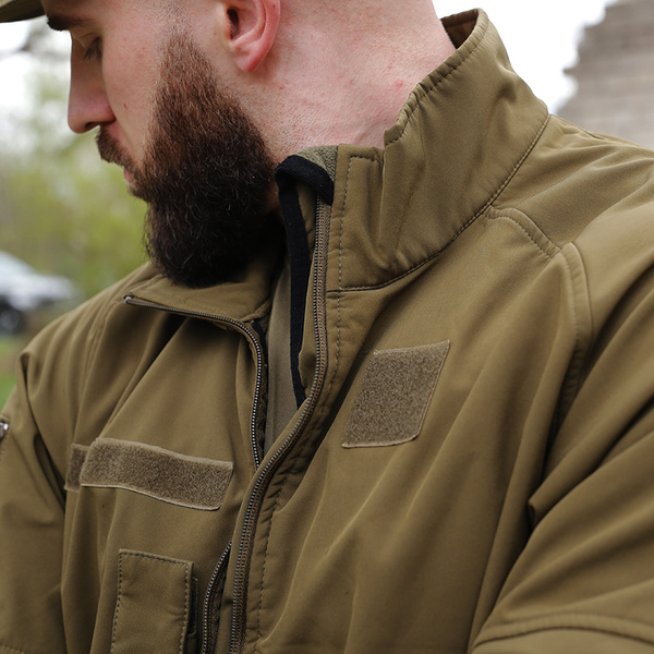 Kurtka Wojskowa Softshell Holenderski KPU Coyote Oryginał Demobil II Gatunek