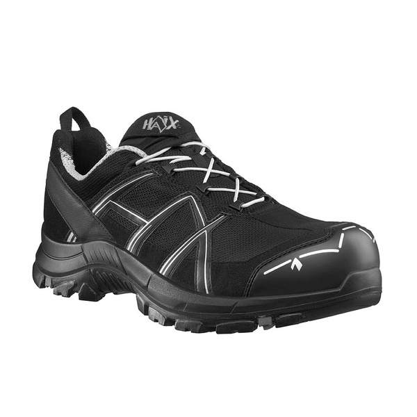 Work Shoes Haix BLACK EAGLE Safety 41 Low Black / Silver (610003) New III Quality 