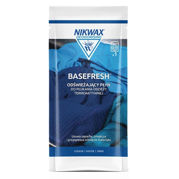 Płyn Do Płukania Tkanin Sportowych BaseFresh Nikwax Saszetka 50 ml
