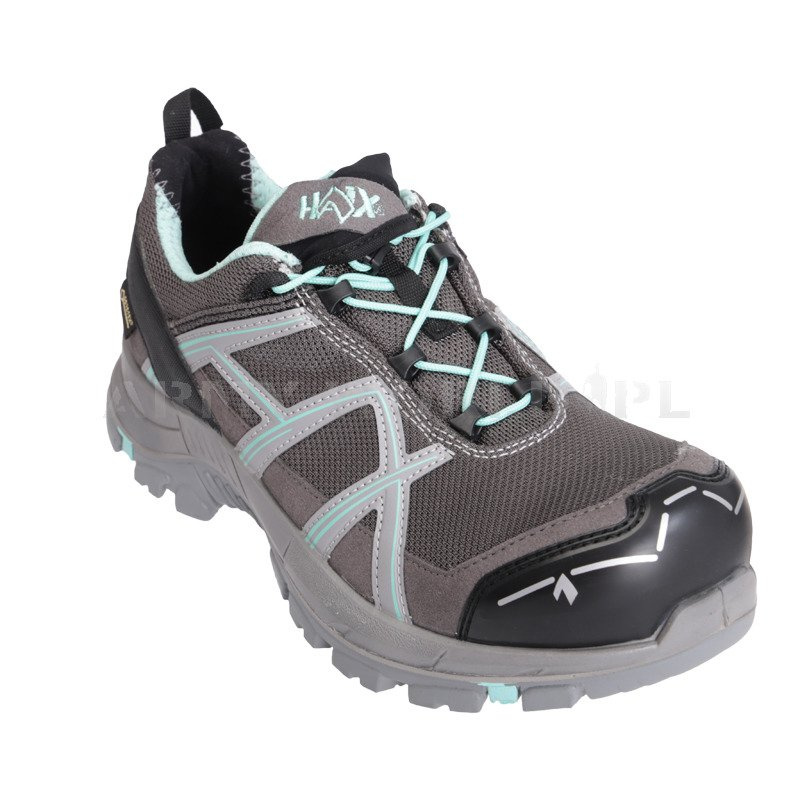 Buty Robocze Haix BLACK EAGLE Safety 2 1 GTX Low Gore Tex Grey Mint 610041 Nowe III Gatunek