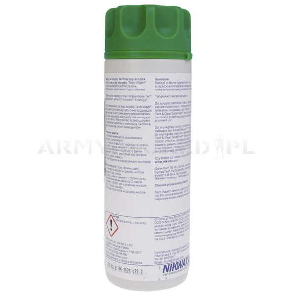 Płyn Do Prania Odzieży Wodoodpornej Tech Wash Nikwax 300 ml