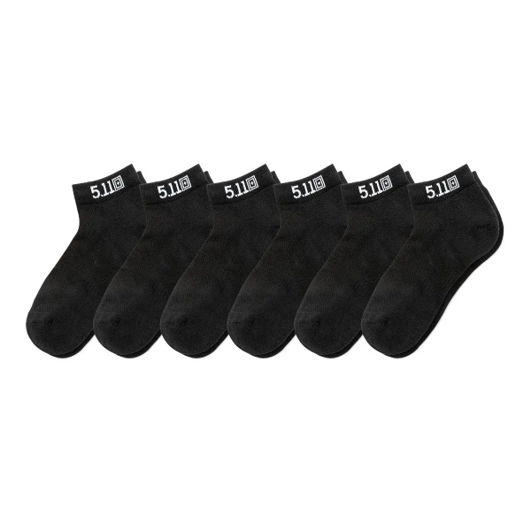 Skarpety PT-R Basic Ankle 5.11 6-Pak Czarne (10047-019)
