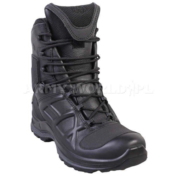 Buty Sportowe Taktyczne Haix Black Eagle Tactical 2.0 Moto GTX Gore-Tex High Czarne Nowe III Gatunek 