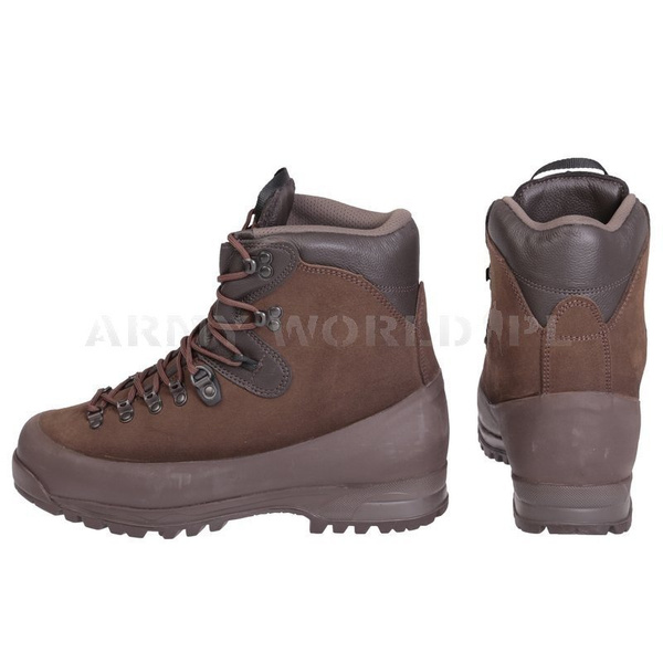 Swiss Military Winter Climbing Shoes New Model Haix KS19 Brown New III Quality (210005)