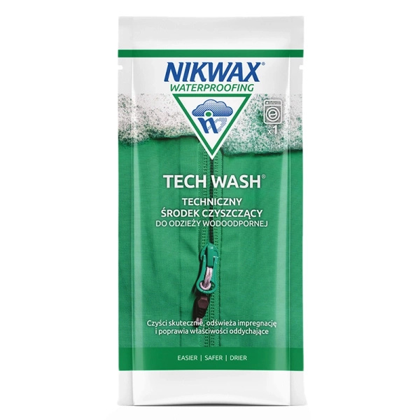 Koncentrat Do Prania Odzieży Wodoodpornej Tech Wash Nikwax Saszetka 100 ml