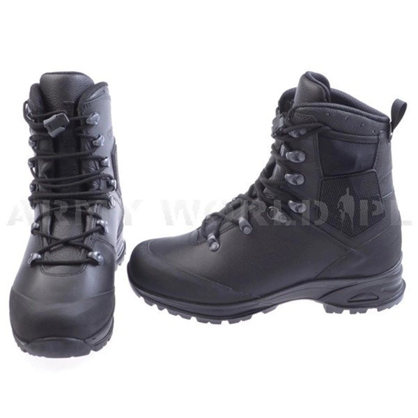 Dutch Army Military Shoes Haix Laars Gevecht Natweer Gore-Tex (203320) Black Original New III Quality