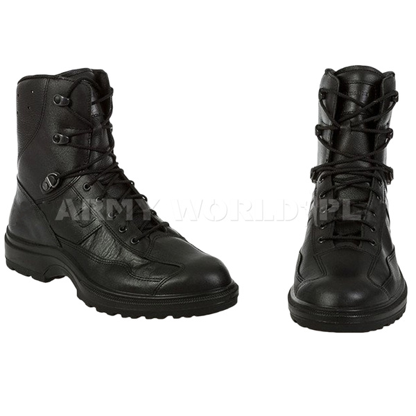 Buty Policyjne Francuskie HIGH Haix Gore-Tex Czarne Nowe II Gatunek 