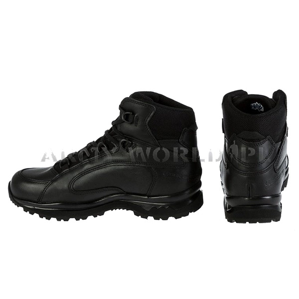 Police Shoes Haix Dakota Mid Gore-Tex Black (105502) New II Quality 