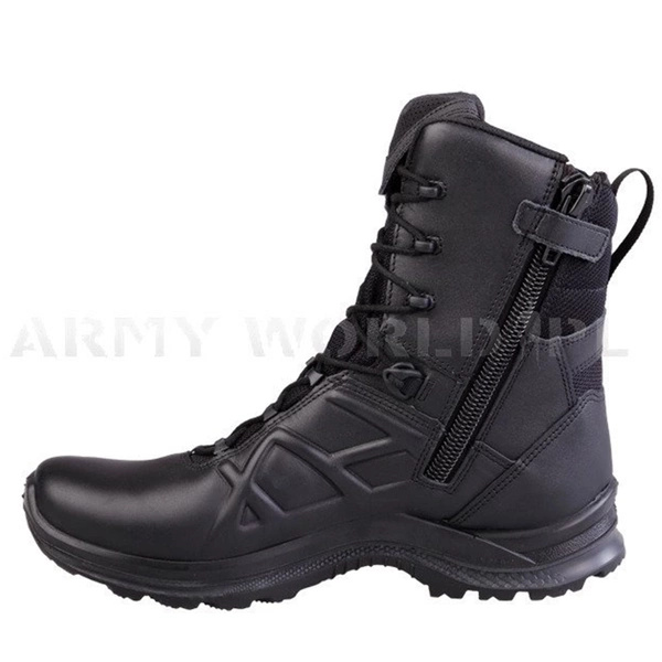 Buty Sportowe Taktyczne Haix Black Eagle Tactical 2.0 GTX Gore-Tex HIGH Z Bocznym Zamkiem Czarne (340031) Nowe II Gatunek 