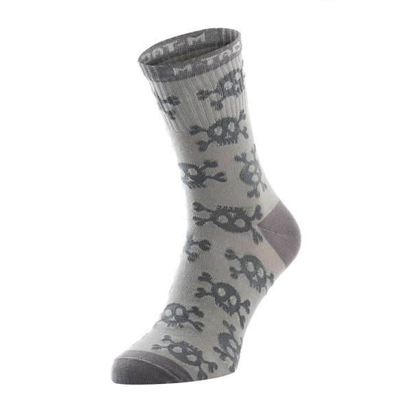 Skarpety Lekkie MK.3 Pirate Skull M-Tac Light Grey (30903911)