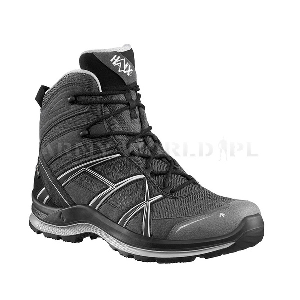 Outdoor Boots Black Eagle Adventure 2.2 GTX Low Haix Gore-Tex Graphite / Silver