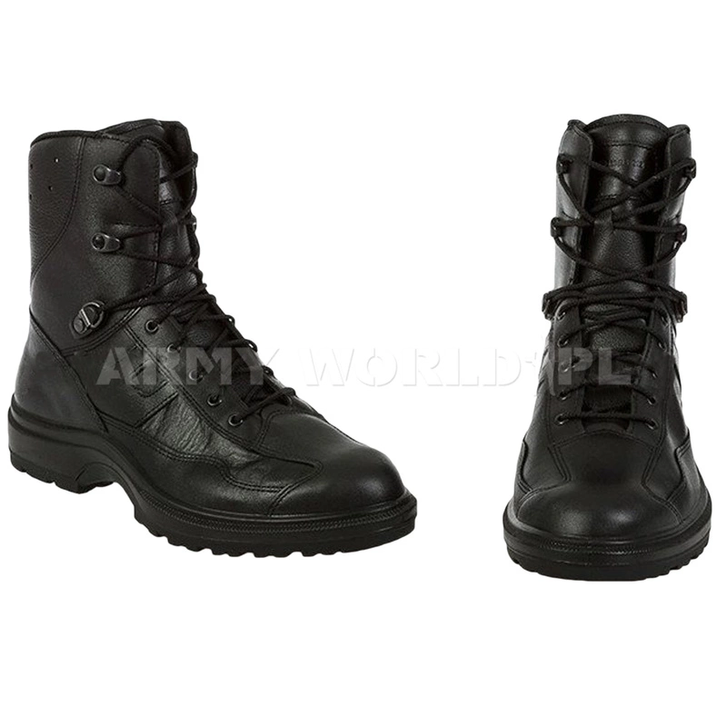 French Police Shoes HIGH GORE TEX Haix Original Black New II Quality