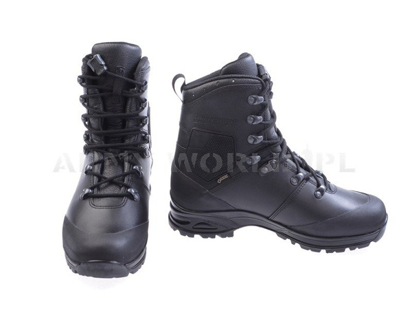 Dutch Army Military Shoes Haix Laars Gevecht Natweer Gore-Tex (203320) Black Original New III Quality