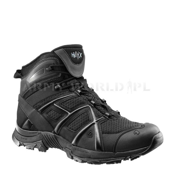 Tactical Boots Haix Black Eagle Athletic 11 Mid Black New II Quality