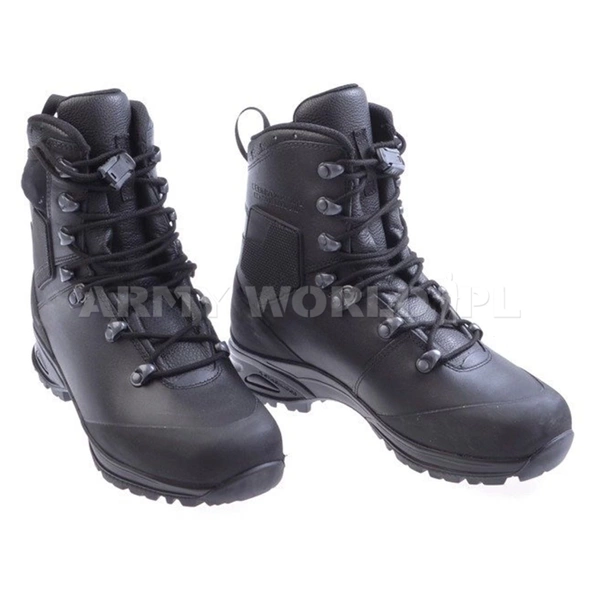 Buty Wojskowe Holenderskie Haix Laars Gevecht Natweer Gore-Tex Czarne (203320) Nowe II Gatunek