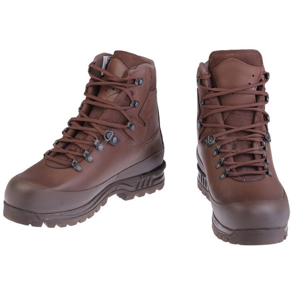 Dutch Army Hiking Boots Haix Laars Berg Gore-Tex Brown New III Quality