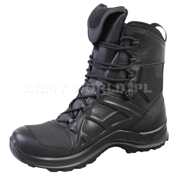 Buty Sportowe Taktyczne Haix Black Eagle Tactical 2.0 Moto GTX Gore-Tex High Czarne Nowe III Gatunek 