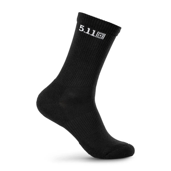 Skarpety 5.11 Duty Ready Basic Crew Socks 4-Pack Czarne (10051-019)