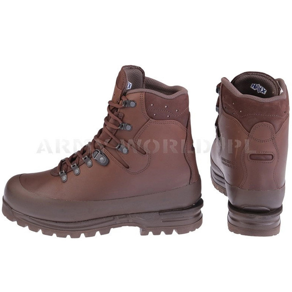 Dutch Army Hiking Boots Haix Laars Berg Gore-Tex Brown New II Quality