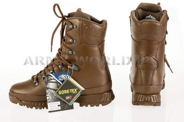 HAIX Boots Cold Weather Brown - British Winter Military Shoes Goretex New II Quality Art. 201501