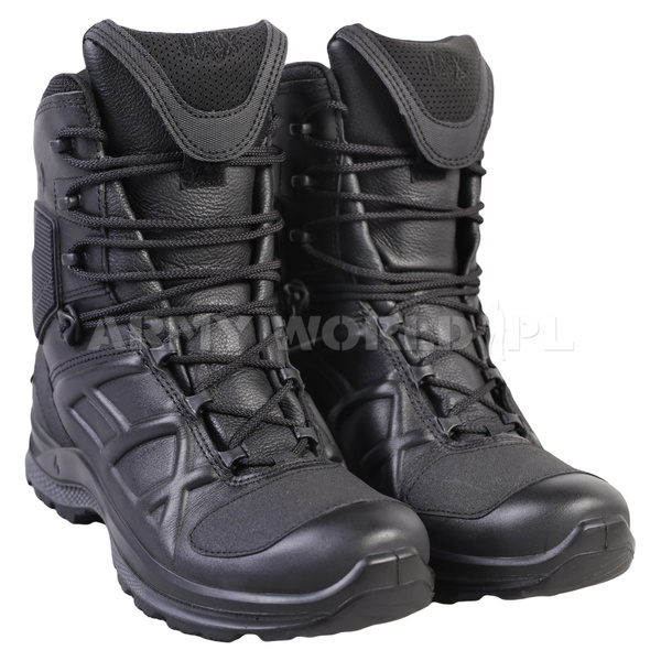 Buty Sportowe Taktyczne Haix Black Eagle Tactical 2.0 Moto GTX Gore-Tex High Czarne Nowe III Gatunek 