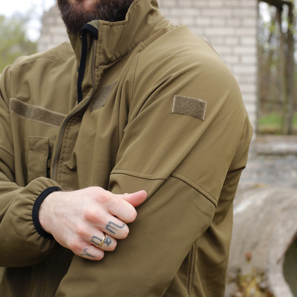 Kurtka Wojskowa Softshell Holenderski KPU Coyote Oryginał Demobil II Gatunek