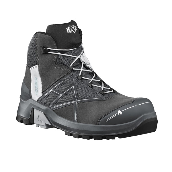 Buty Robocze CONNEXIS Safety+ GTX Mid Haix Grey /Silver (631010)